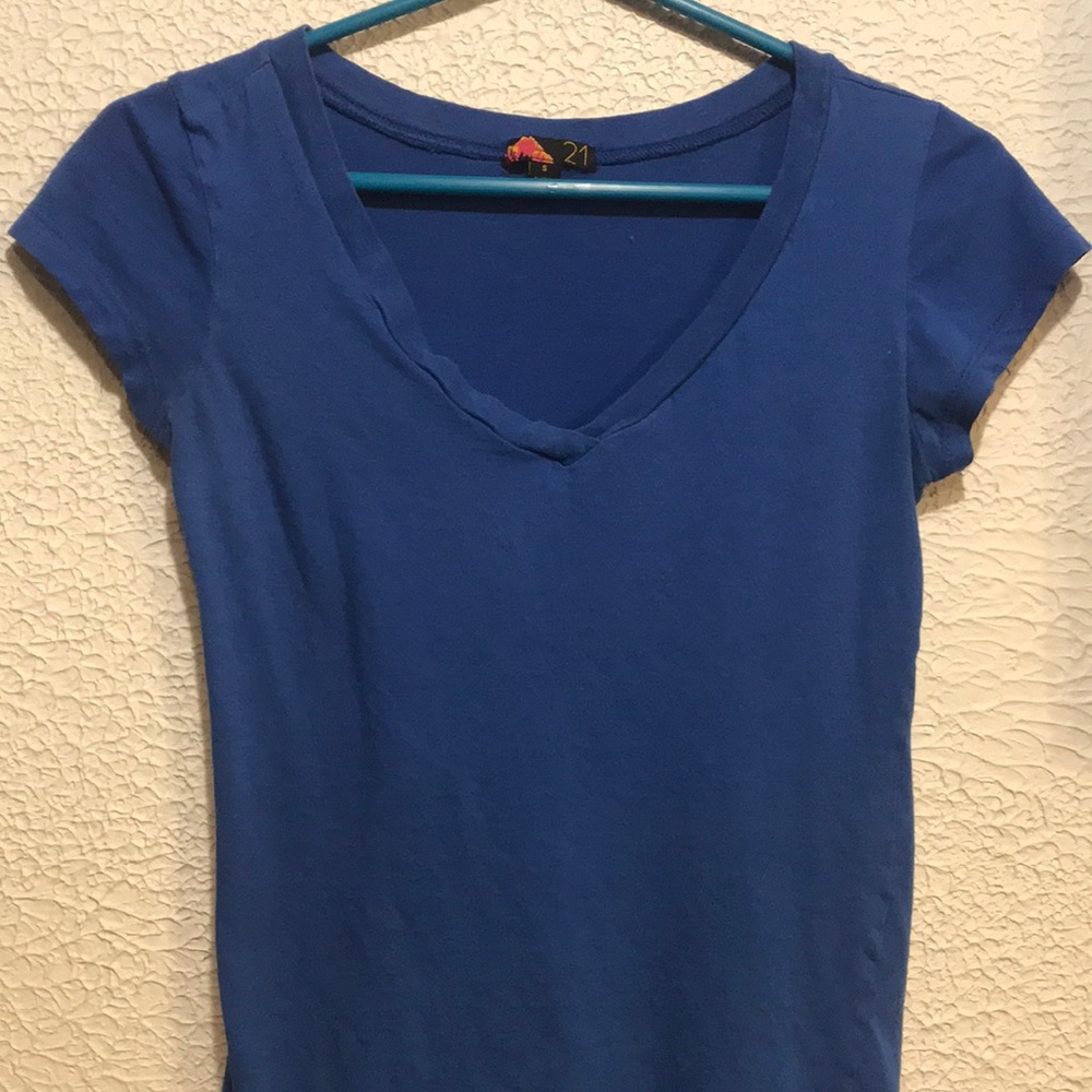 Blue forever 21 t shirt